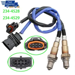 Sensor de oxígeno con sonda Lambda para coche Chevrolet, accesorio de medición de O2 con sonda Lambda, para modelo Cruze Chevy Sonic TRAX 2011-2015 55572216 55572993 234-4528, 2 piezas