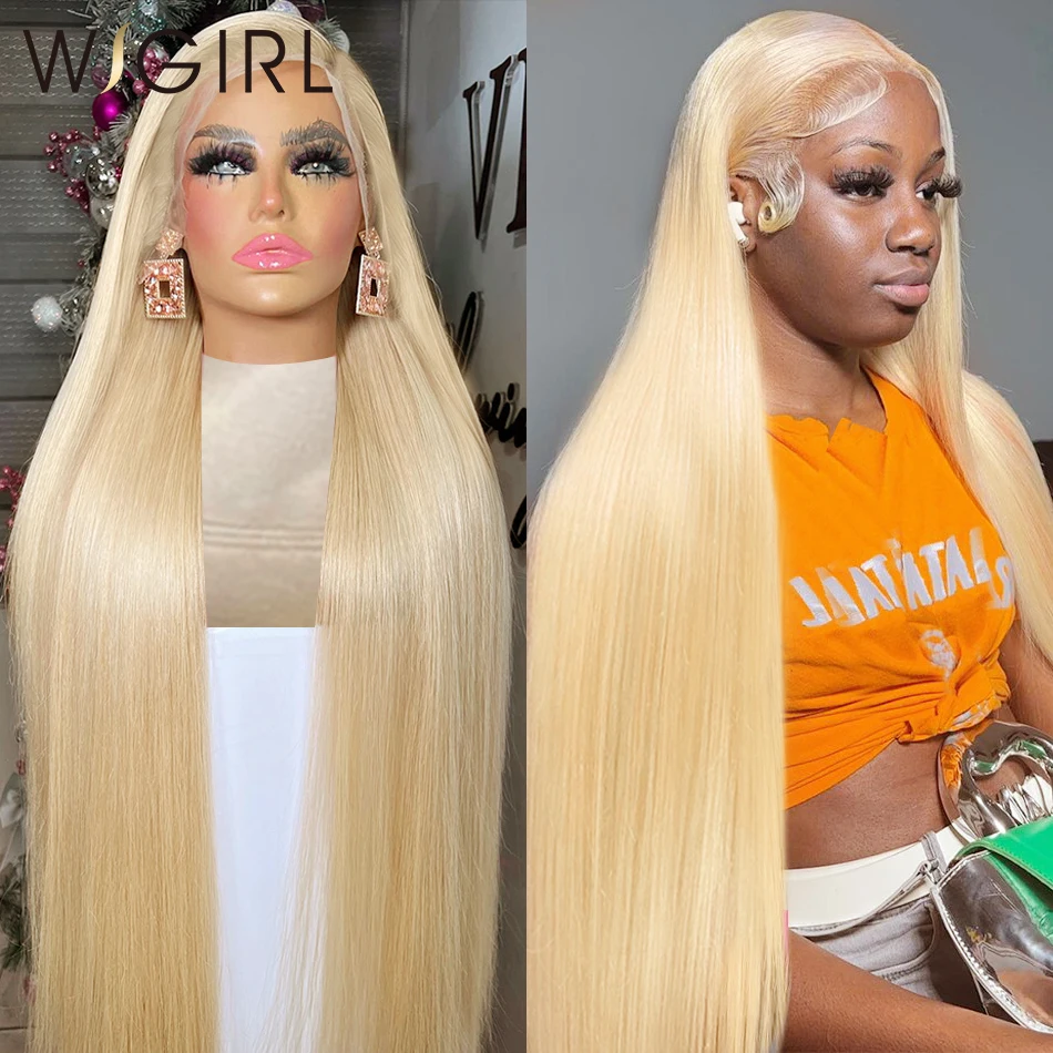 Wigirl 250% 613 HD 13x6 Lace Frontal Wig Honey Blonde Straight 13x4 Lace Front Human Hair Wigs 5x5 Lace Closure Wig For Women