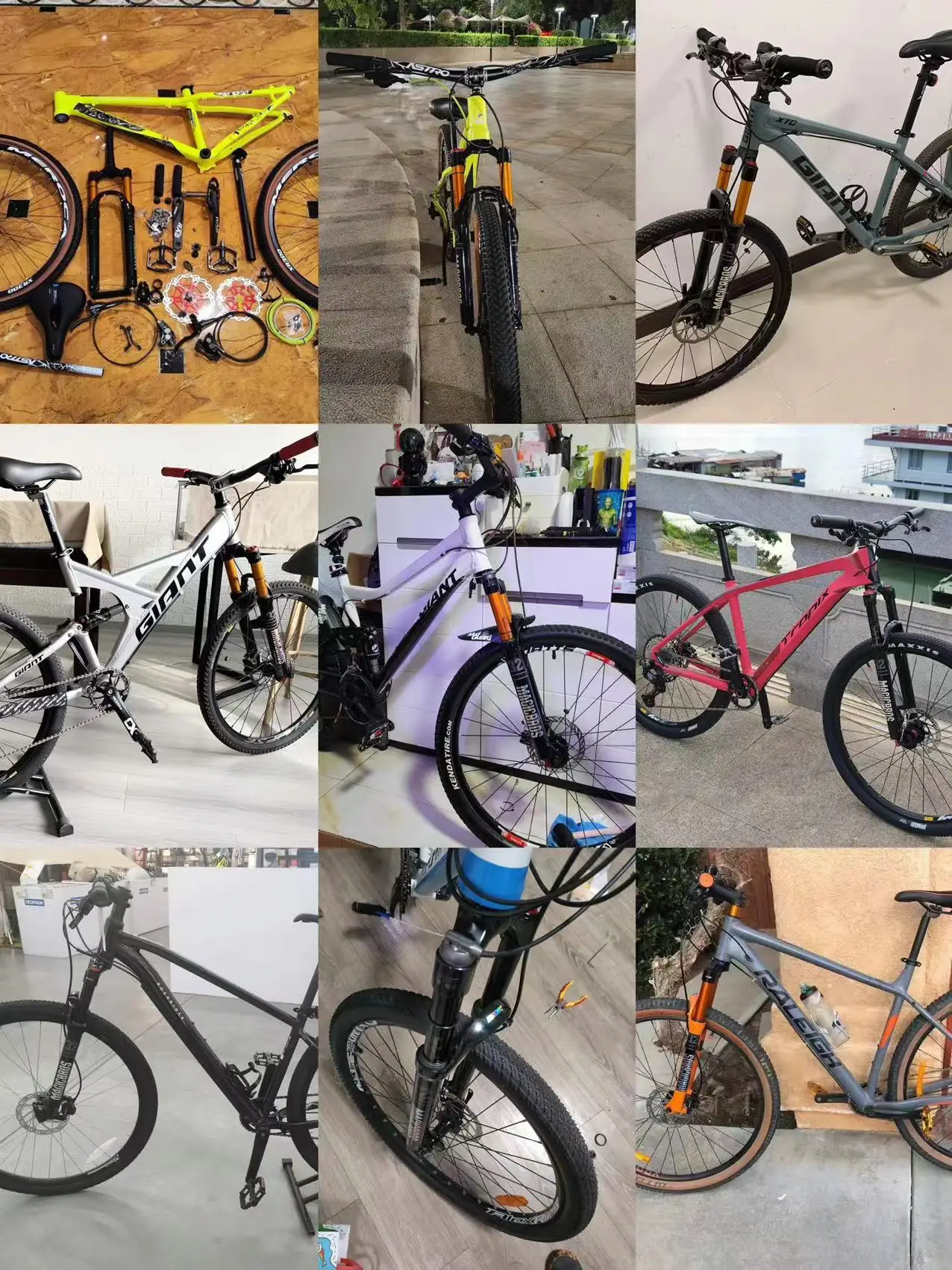 MAGICBROS MG-FK328A Double Shoulder MTB Air Fork 180mm Travel 26/27.5/29" QR/TA Axle 32mm Stanchion Aluminum-Magnesium Alloy