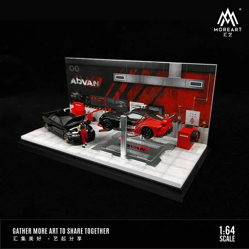 

Time Micro & Moreart 1:64 Модификация ADVAN Модель сцены сборки магазина