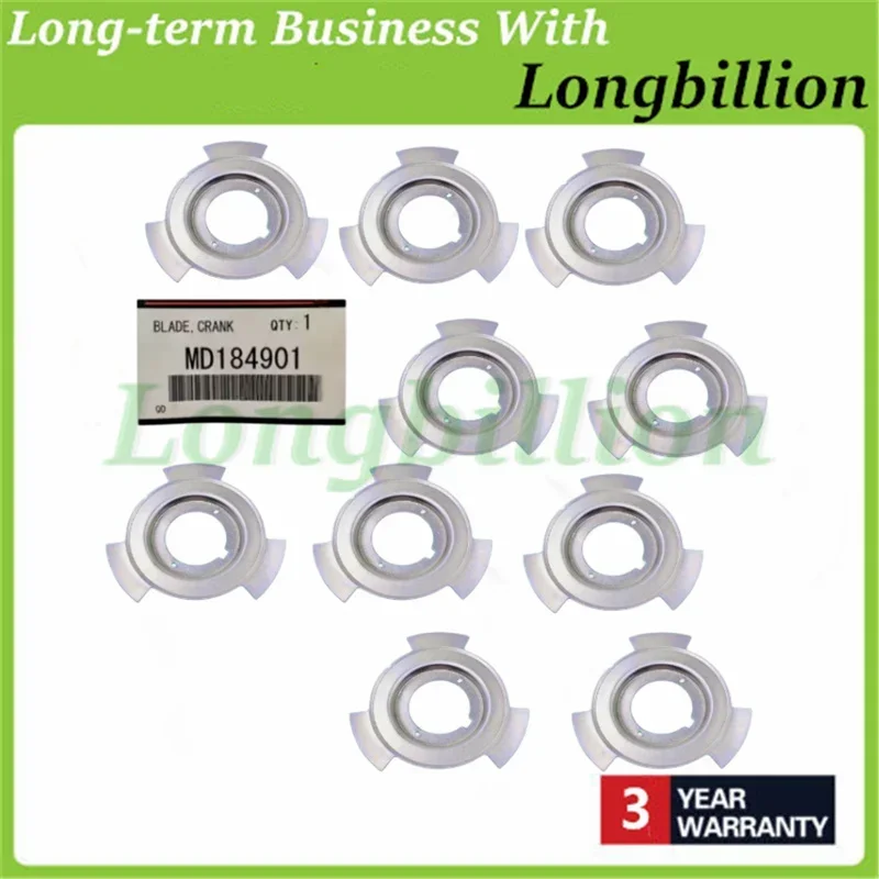 

10PCS Crank Crankshaft Angle Sensing Blade MD184901 for Mitsubishi Pajero V23 V43 V45 Sport K86 K96 L200 Triton K76T 6G72 6G74