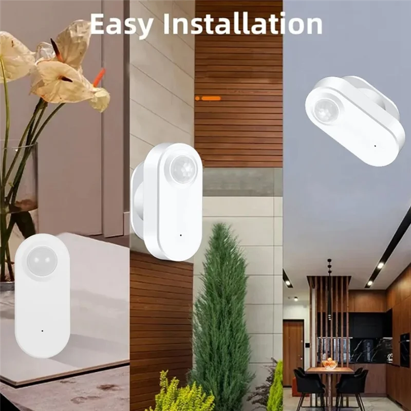ABZZ-3 In 1 Sensore Graffiti Intelligence Zigbee PIR A Infrarossi + Modulo Onda 24GHZ Mm + Sensore di Luce Sensore di Movimento di Presenza Umana