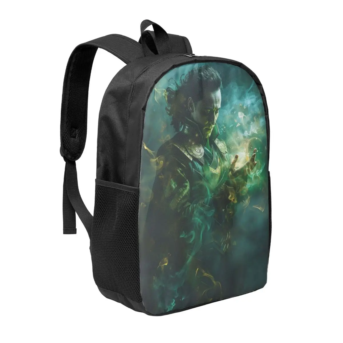 Marvel Loki 17-Inch Student Backpack - Comfortable and Practical Backpack for Daily Use, School, and Travel