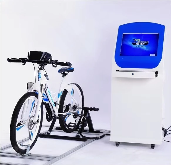 Hot Sale Fashionable Indoor Sport Game 9d Virtual Reality Bicycle 9d Vr Bicycle Simulator