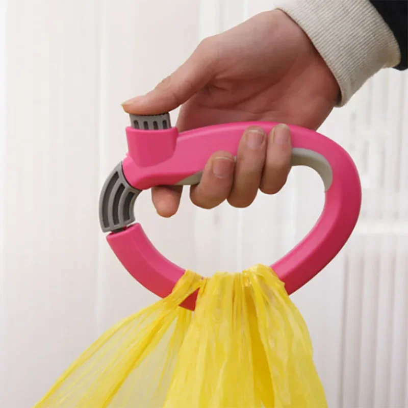Grocery Bag Carrier Use as a Hands Free Grocery Bag Carrying Handle, Plastic Bag Holder, Sports Gear Carrier 운반
