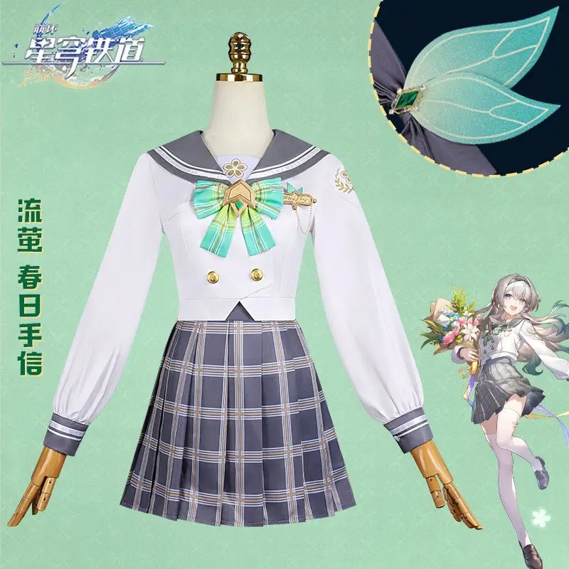 

Firefly Cosplay Costume JK Honkai: Star Rail Suit for Halloween Carnival Party Event Anime Adult COS Christmas Gift
