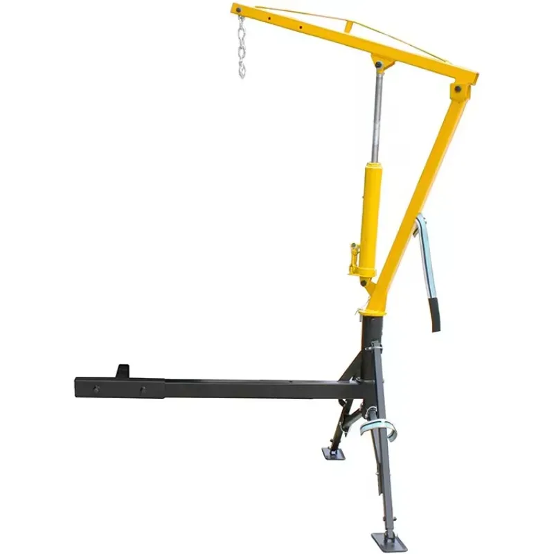 2 Ton Foldable Shop Crane Factory Sale Hydraulic Foldable Manual Shop Car Hoist Engine Crane