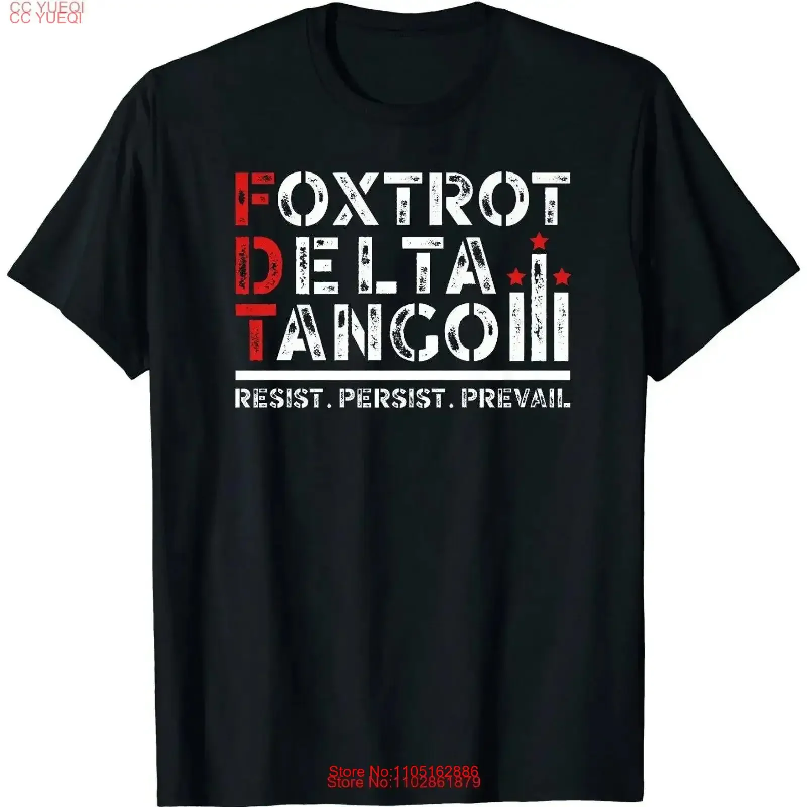 Foxtrots Deltas Tangos Funny Tango Patriotic T Shirt S 5XL vintage Washed Soft streetwear Top For Everyday Wear fashion