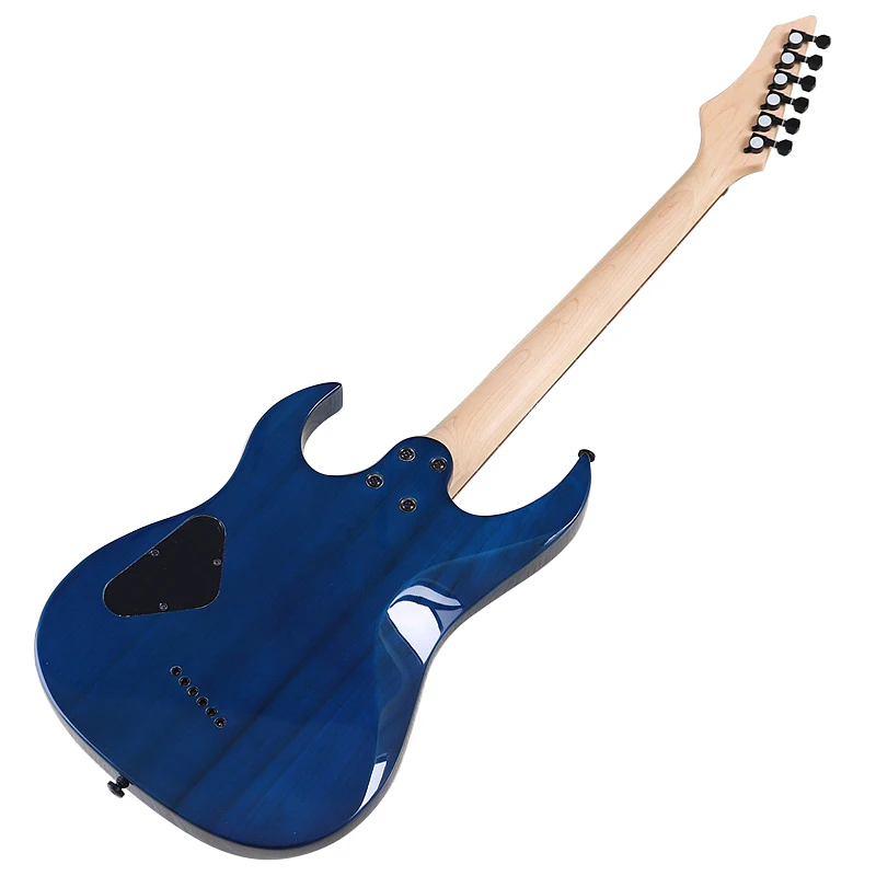 Flame Maple Top 6 String Electric Guitar 39 Inch Solid Basswood Body Canada Maple Neck With Korea-made Pickup