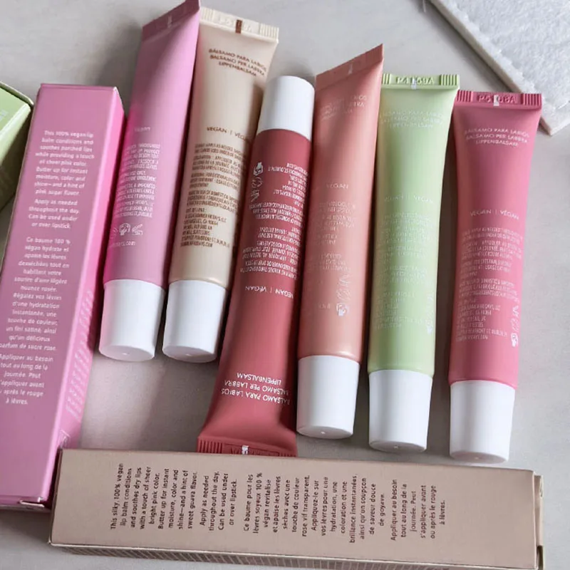 Hot Brand Summer Lip Balm Moisturize Mirror Lip Gloss Birthday Cake Toasted Marshmallow Smell Lipstick Transparent Lip Makeup view 4
