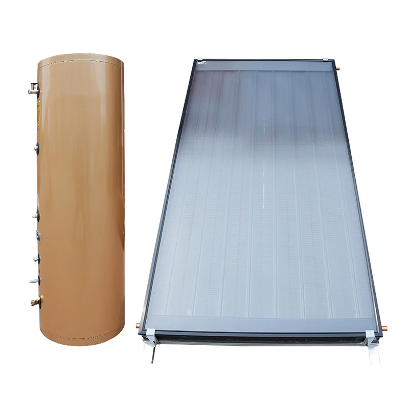 Hot Sale Tankless Solar Water Heating System Chauffe Eau Calentador De Agua Pressurized Solar Water Heater for Hotels Outdoor