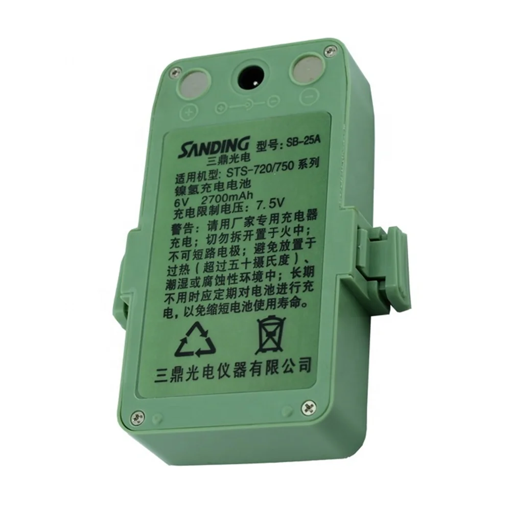 

Battery SB-25A for Sanding Total Station STS-720/750 Series, Rechargeable NI-MH Battery SB-25