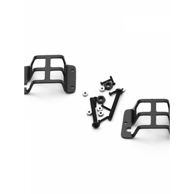 Metal Lamp Guard Cover for 1:10 Traxxas TRX4 G63/TRX6 G500,Corner Lamp& Tail Light Metal Mesh Protector,RC Crawler Upgrade Parts