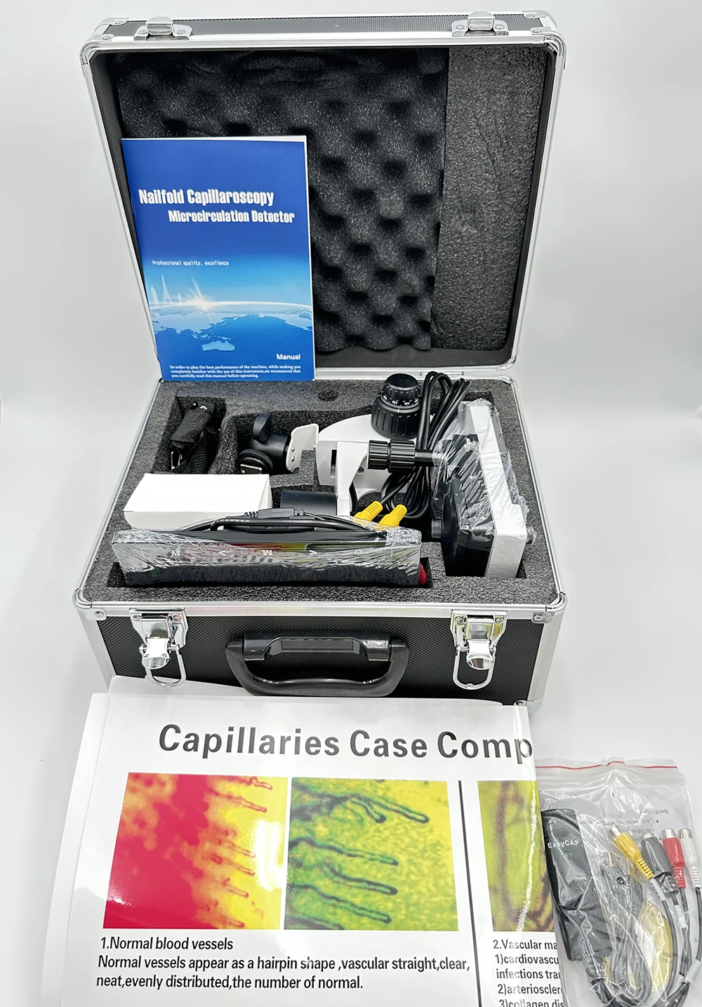 

2025 Microcirculation Microscope Capillary Analysis Magnifier 8-inch Display HD Intelligent Analysis Laboratory Dedicate