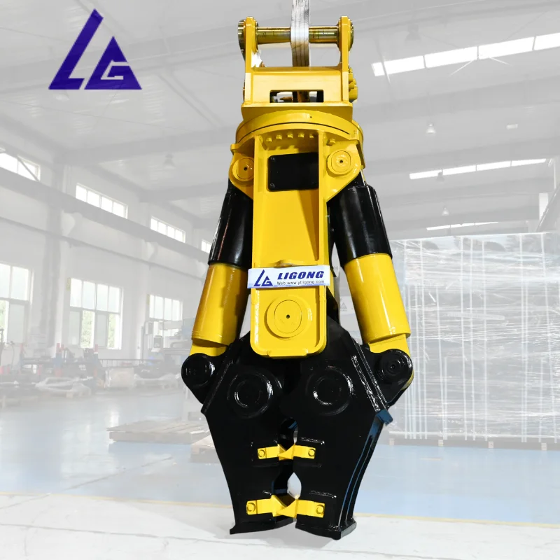 Gran oferta, 10 dientes cambiables, gran fuerza de corte, triturador de hormigón, pulverizador de hormigón para excavadora de 20-30 toneladas