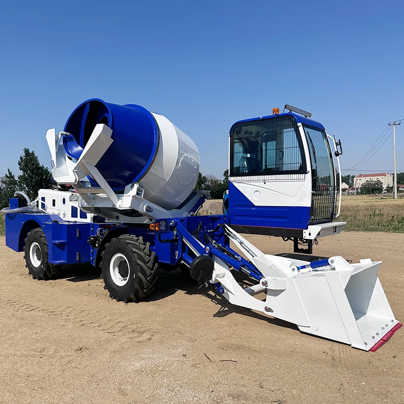 YG Factory Price Concrete Mixer Machine Self Loading Concrete Mixer 4 m³ New Machine for Sale