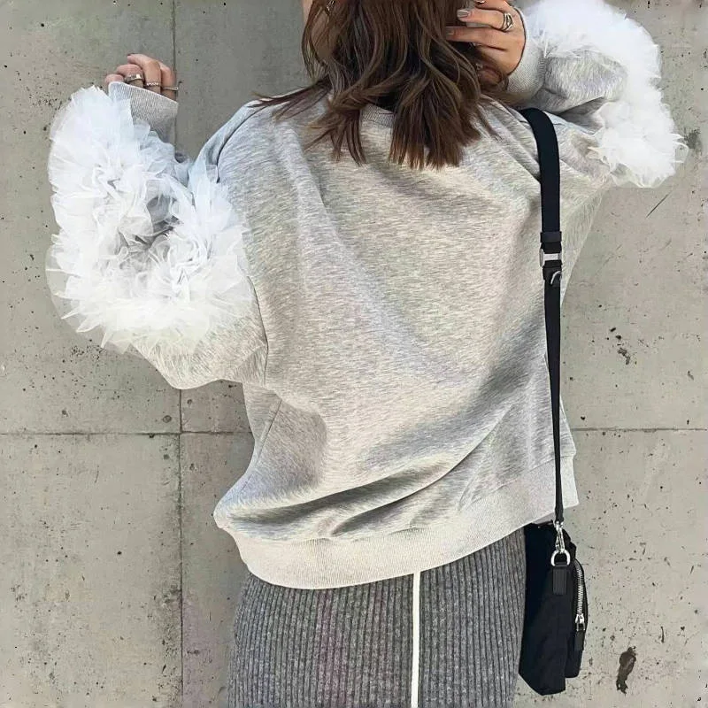 Autumn New Japan Round Neck Long Sleeved Sweatshirt for Women Winter Fashion Harajuku Casual Loose Pullover Tops Y2k