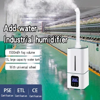 For Water adding industrial humidifier household commercial ultrasonic vegetable preservation large atomizer