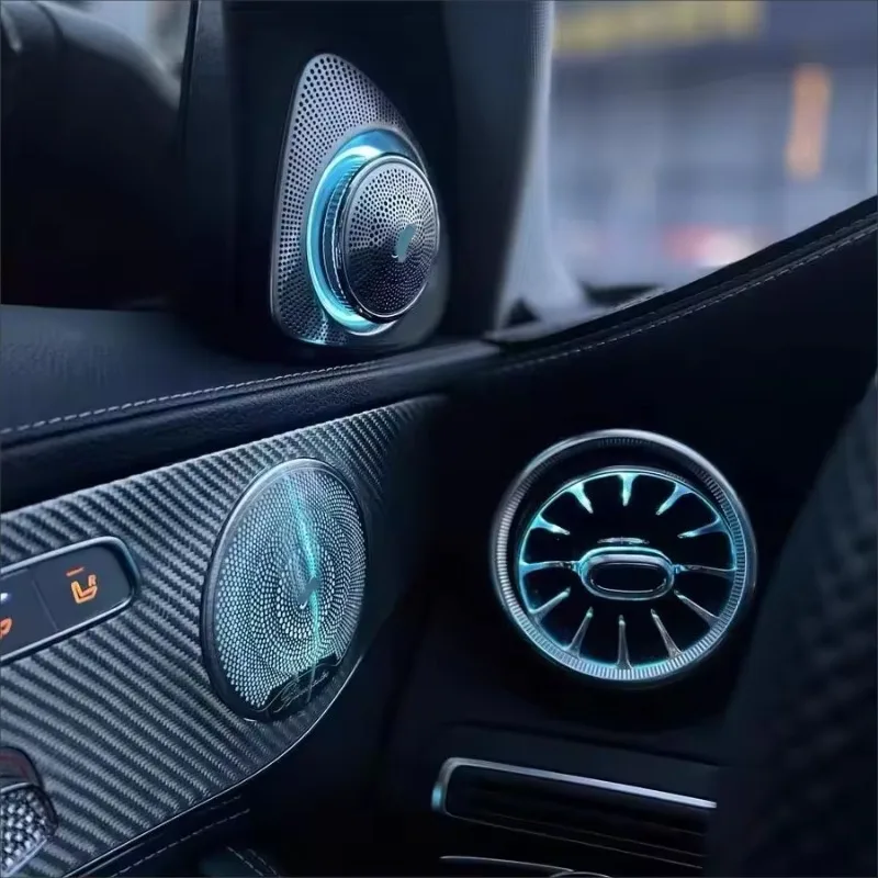 بالنسبة لمرسيدس بنز GLC-X253 مناسب لأضواء مرسيدس بنز المحيطة، حيث يتميز بمنفذ توربيني لـ enviro الداخلي