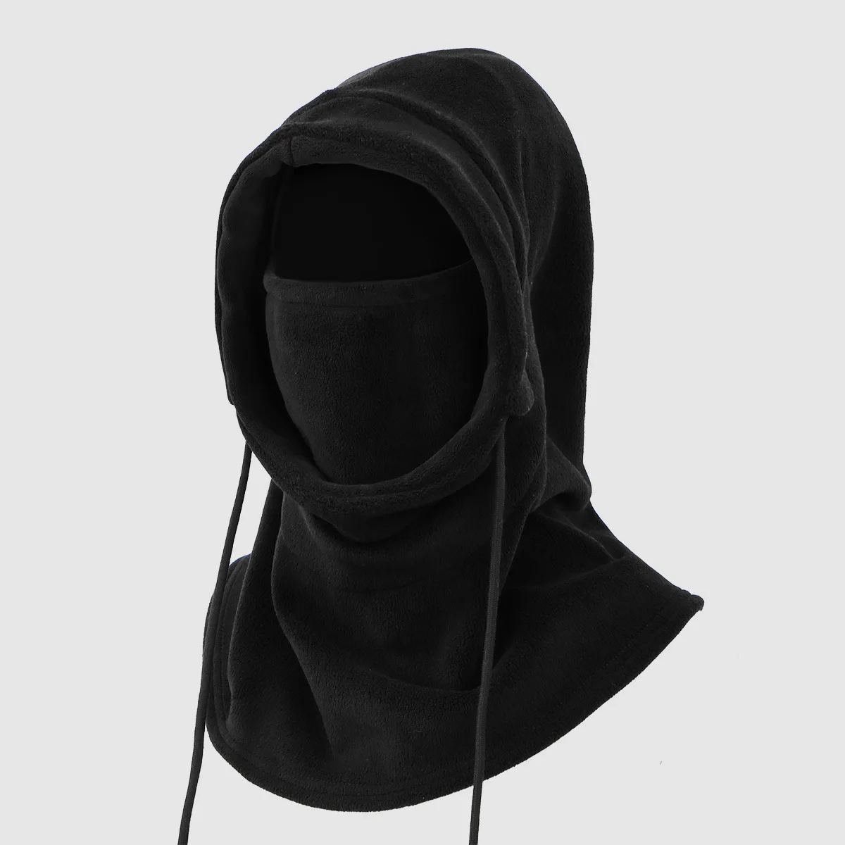 Nouveau produit, corde de traction, casquette de pull, protecteur d'oreille à capuche en peluche coupe-vent intégré, produit unique, identique pour hommes et femmes