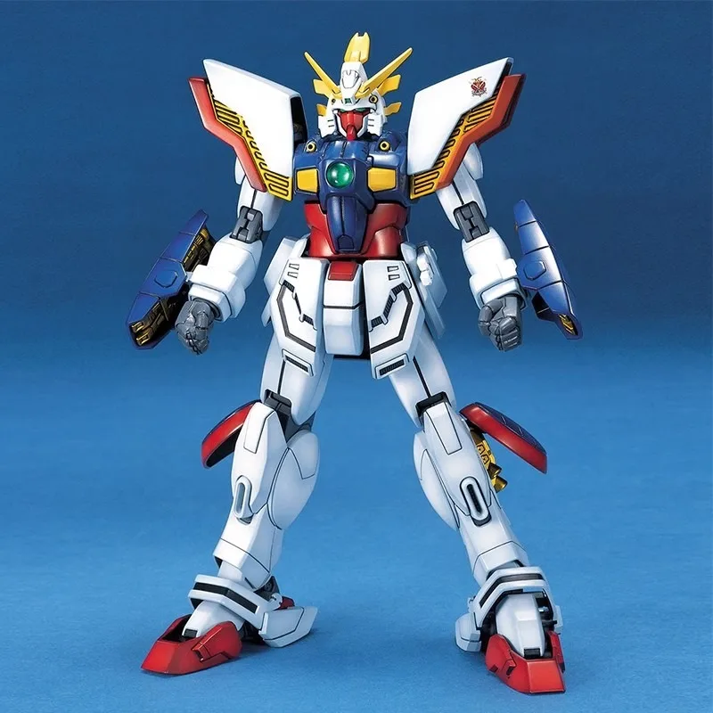 Bandai Originale Genuino MG 1/100 SHINING GUNDAM GF13-017NJ Azione Anime Figure Giocattoli Ragazzi Bambini Regalo Modello di Montaggio Ornamenti