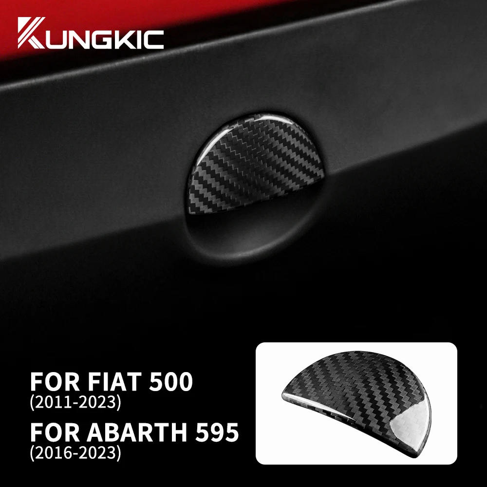 

Hard Dry Carbon Fiber For Fiat 500 2011-2015 Abarth 595 2016 2017 2018 2019 2020 2021 2022 2023 Abarth 695 17-23 Glovebox Button