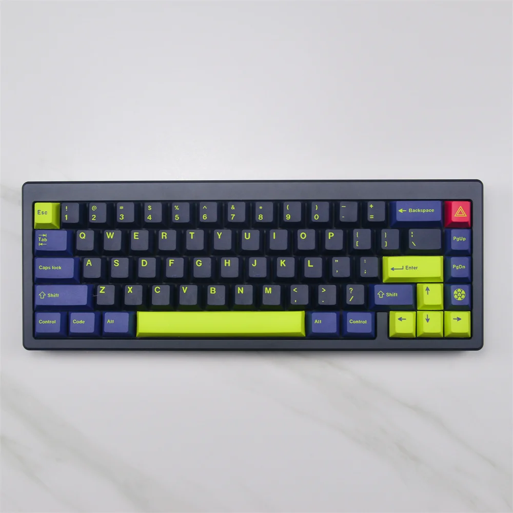 GMK Night Runner Keycap 129Keys PBT Dye-Subbed GMK Clone Keycap Cherry Profile For MX Mechanical Keyboards GH60 GK64 GMK67 75 84