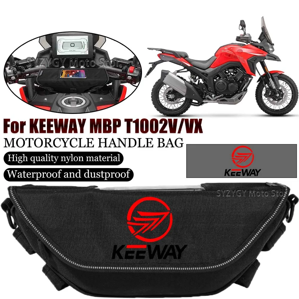 

For Keeway mbp t1002v t1002vx Motorcycle handlebar bag rider bag waterproof and dustproof motorcycle bag riding bag