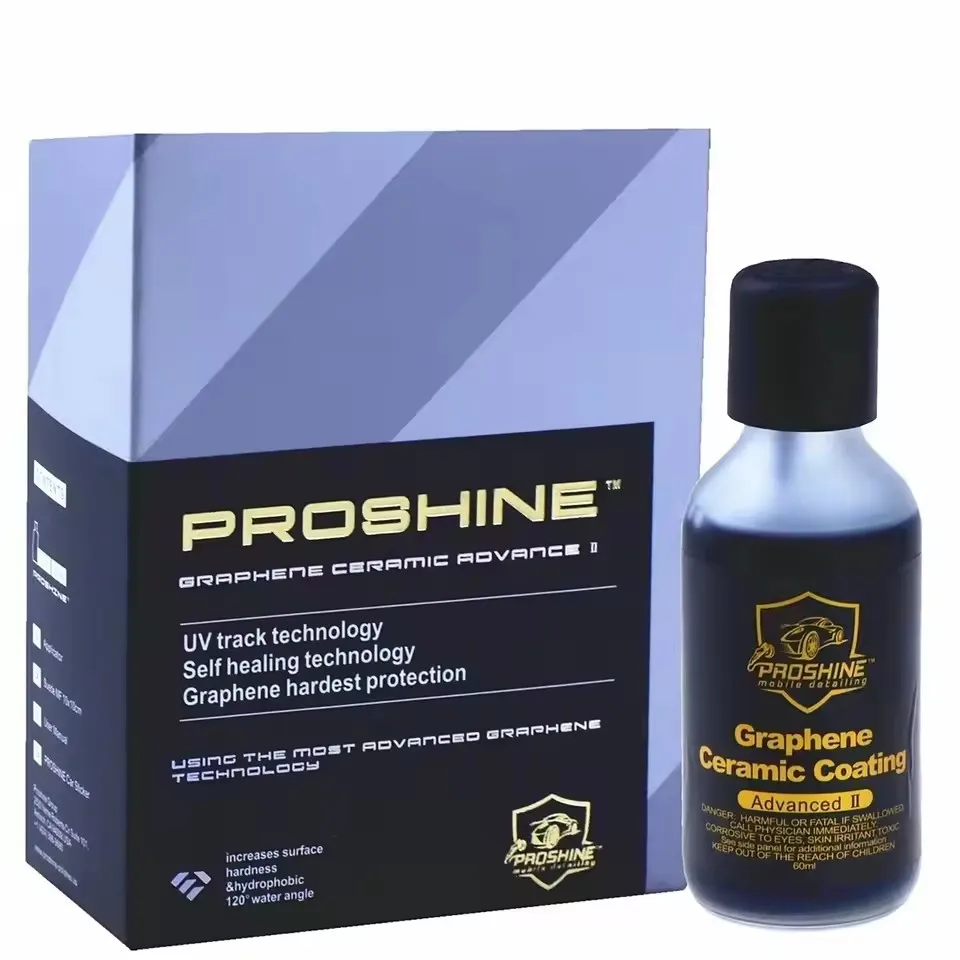 PROSHINE Graphene Protection Ceramic Coating Coating for Car Detailing Professionals Self Healing UV Track Technology Advanced