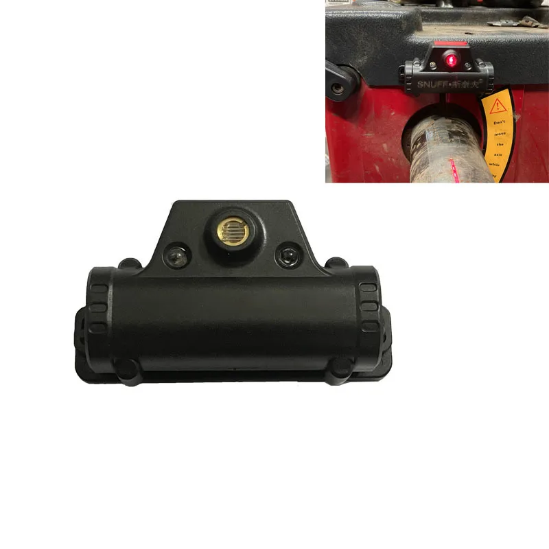 Balanceur de roues de voiture avec positionnement laser infrarouge pour localiser le bloc de plomb, lumière laser d'équilibrage des pneus, port de charge USB, 2 lumières LED