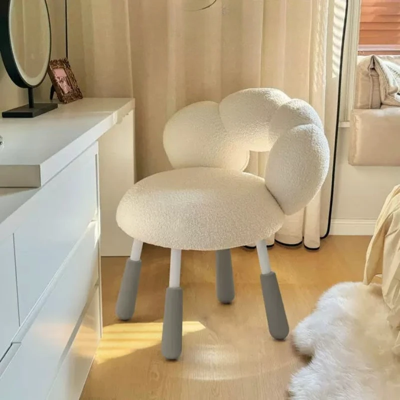 Mini White Vanity Stool Cheap Office Dressing Weird Vanity Stool Makeup Bedroom Sillas Tocador Maquillaje Home Furniture