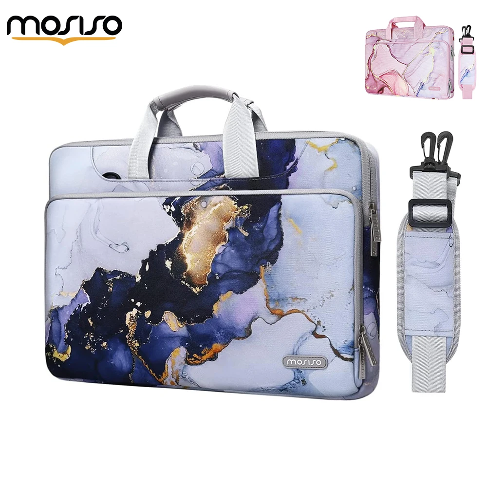 

MOSISO Laptop Shoulder Bag for MacBook Air/Pro 13-13.3 inch Notebook MacBook Pro 14 inch Polyester Sleeve
