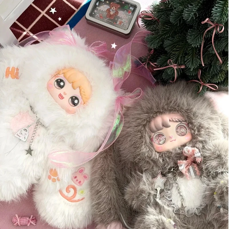 

Sanmi Star Rabbit Dream Series Plush Blind Box 800 Large Eyes Movable Large Dropped Ear Cute Ornament Surprise Mystery Box Gifts