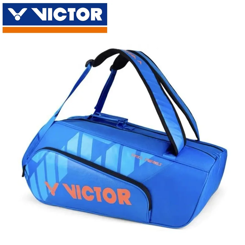 

VICTOR Victory Badminton Racket Bag Rectangular Men's And Women's Multifunctional Sports Backpack BR8210 Professional Tennis Bag