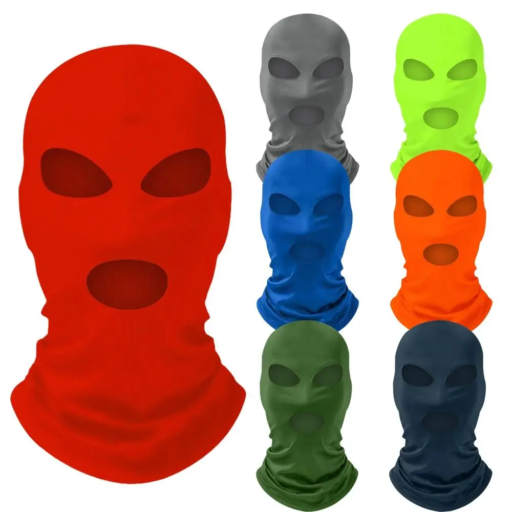 Fashion Quick Dry Balaclava Face Mask Breathable Ice Silk Motorcycle Mask Sun Protection Bandana Hood Riding Cycling