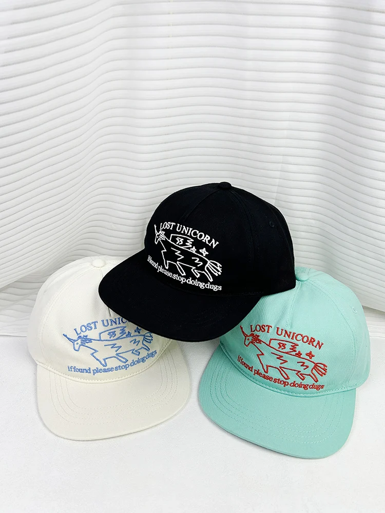 

Flat brim cap women's summer new hip hop skateboard cap big head circumference baseball cap men's trend