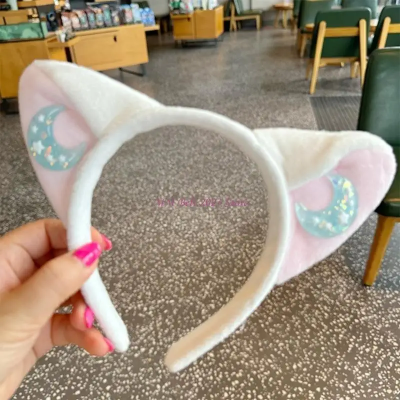 49me cartoon katten oorhoofdband cosplay kostuum haarhoop party headpiece masquerades hoofddekwar dames meisje rollenspel