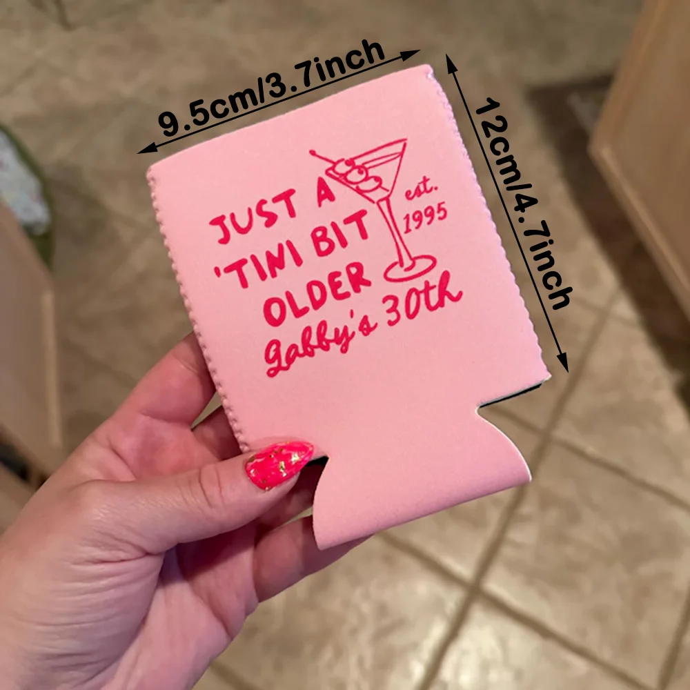 مخصص 4 قطعة فقط بت صغير قديم يمكن المبردات مارتينيس حفلة عيد ميلاد الجدول اكسسوارات المشروبات مقبلات 21st 30th هدية عيد ميلاد #2