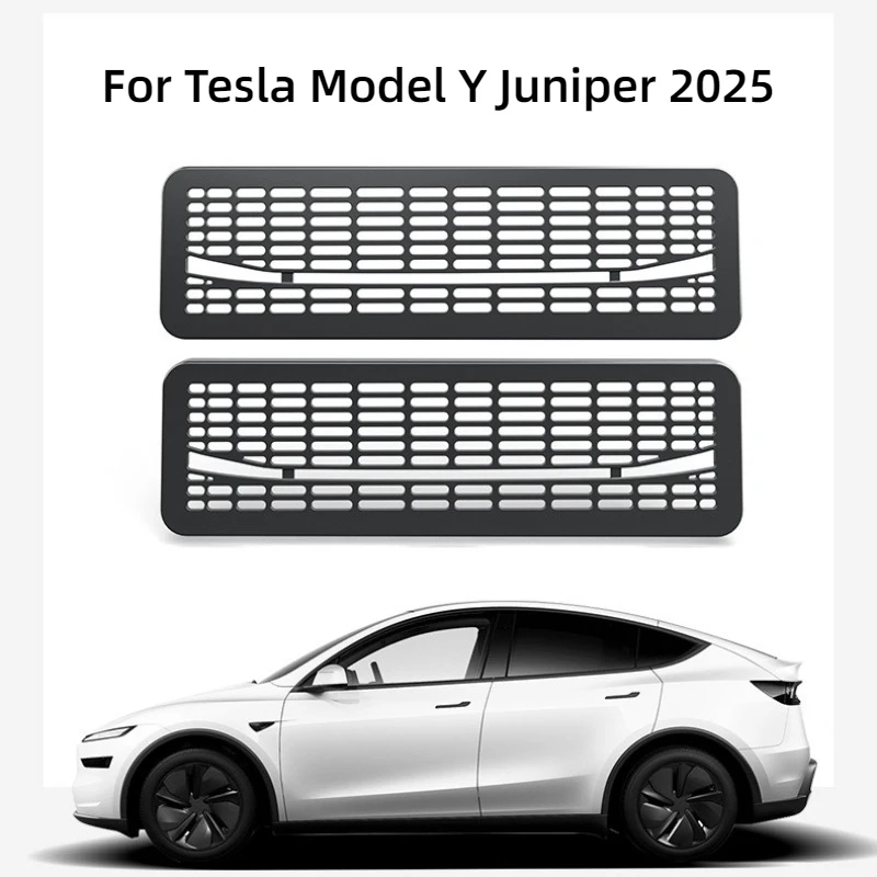 

Защитная крышка воздуховыпускного отверстия под сиденьем для Tesla Model Y Juniper 2025, защита от засорения, АБС-пластик, задняя центральная крышка воздуховыпускного отверстия, аксессуары