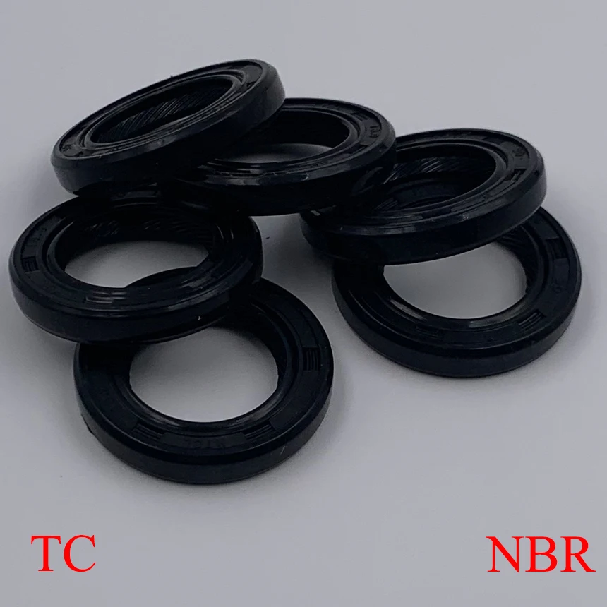 

33*44*7/8 33x44x7/8 33*45*8/10 33x45x8/10 Nitrile Rubber NBR Double Lips Spring TC Ring Gasket Radial Shaft Skeleton Oil Seal