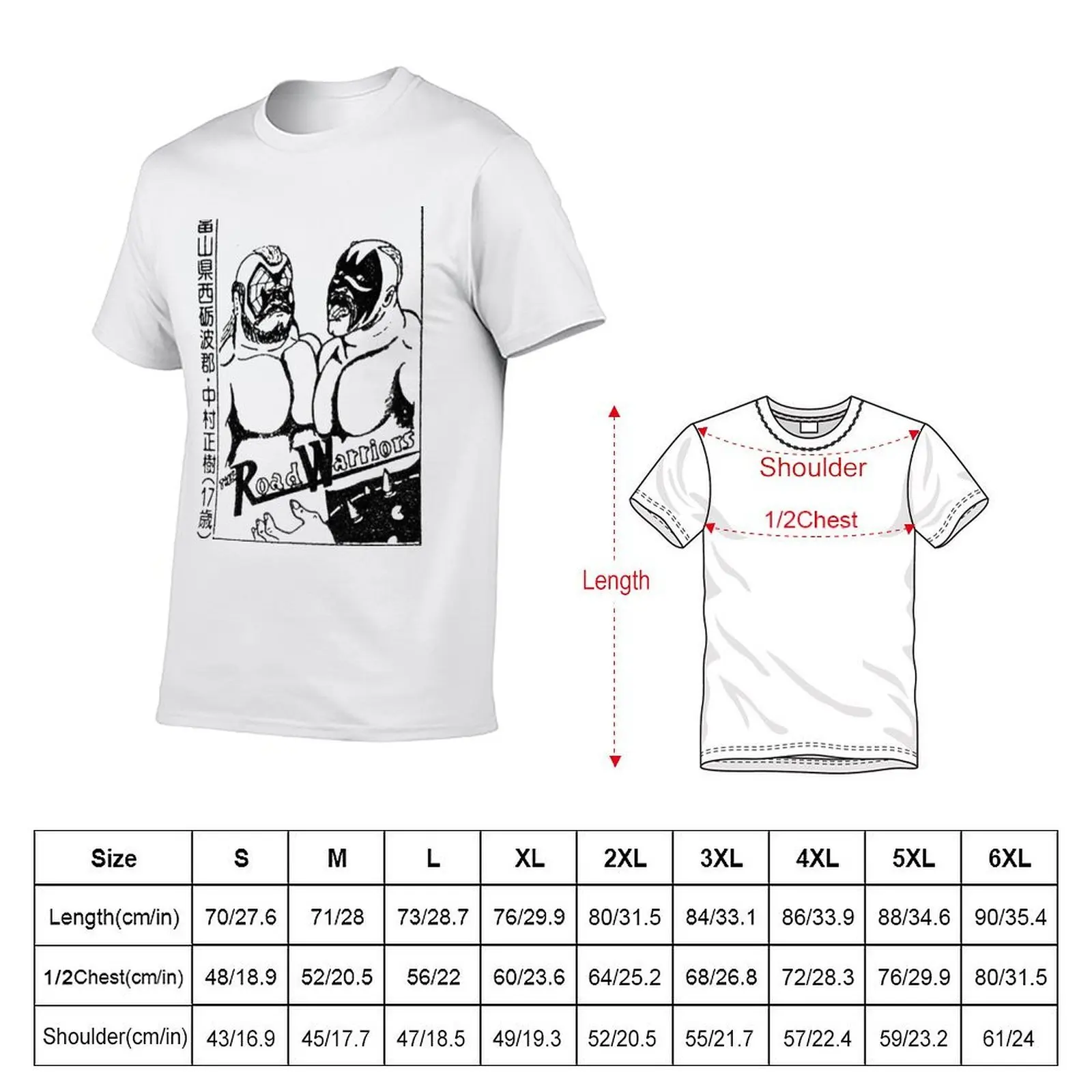 road warriors T-Shirt oversized graphic tee topping fitted t shirts for men