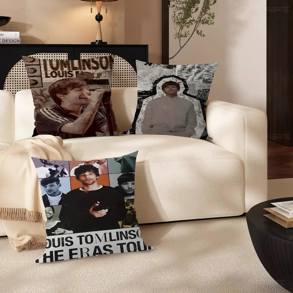 Louis Faith In The Future T-Tomlinson Art Cushion Cover Car Throw Pillow Case For Sofa Car Christmas Gift 40x40cm 45x45cm