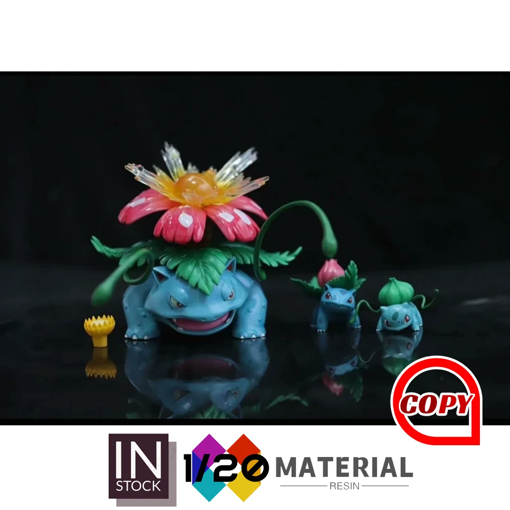 

[In Stock]1/20 Resin Scale World [COPY WW] – Bulbasaur & Ivysaur & Venusaur