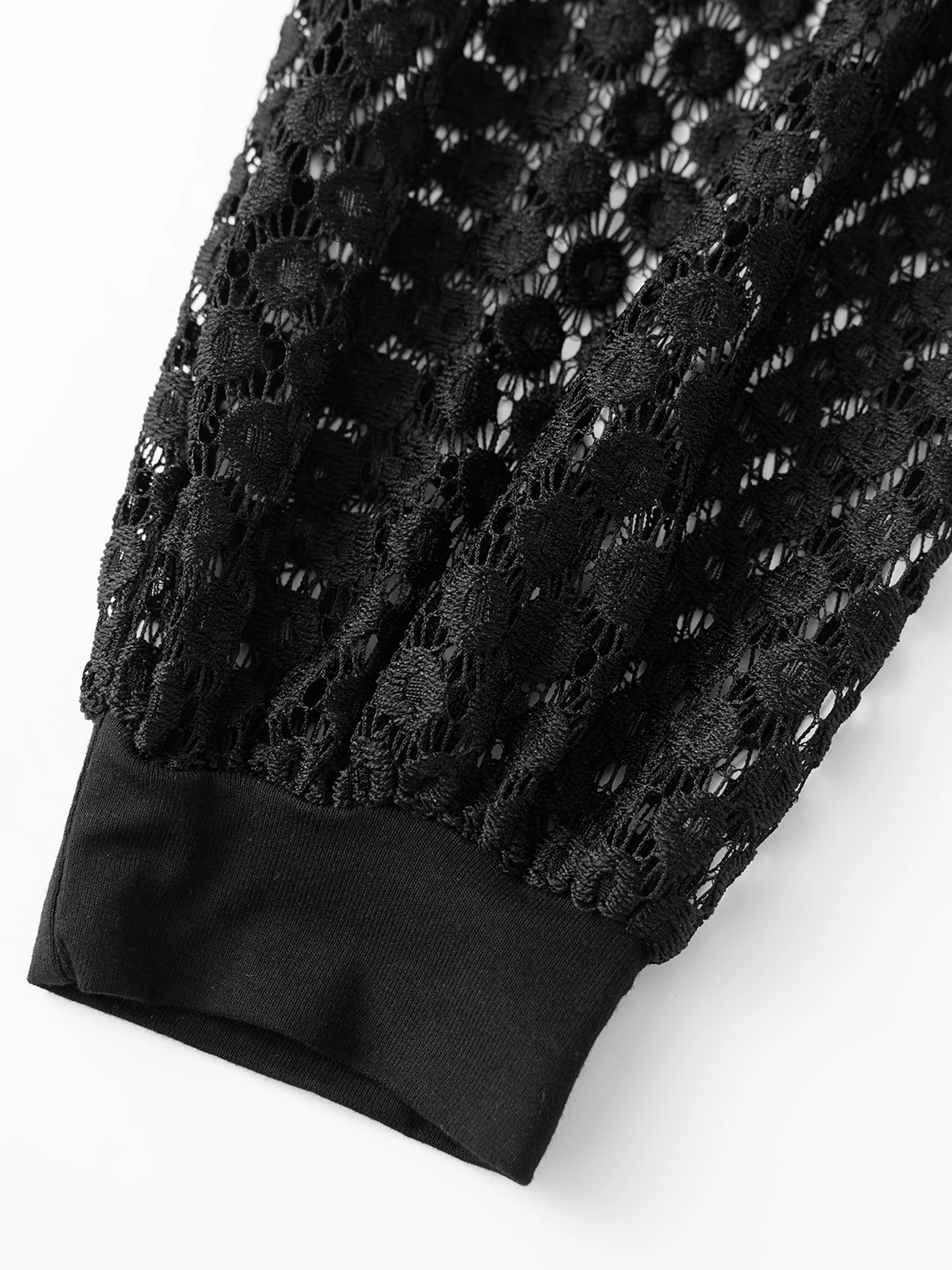 Fließendes Tunika-Oberteil für Damen, elegantes weißes Blumendruck-Loose-Fit-Bluse, lässiges V-Ausschnitt-Langarmshirt, modischer Pullover