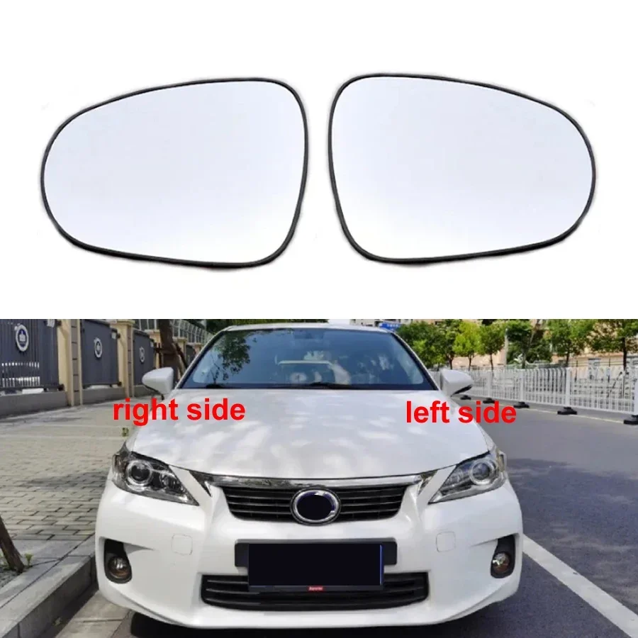 For Lexus CT CT200 2011-2022 Car Accessories Rearview Mirror Lenses Reflective Glass Lens with Heating 8796176020 8793176020