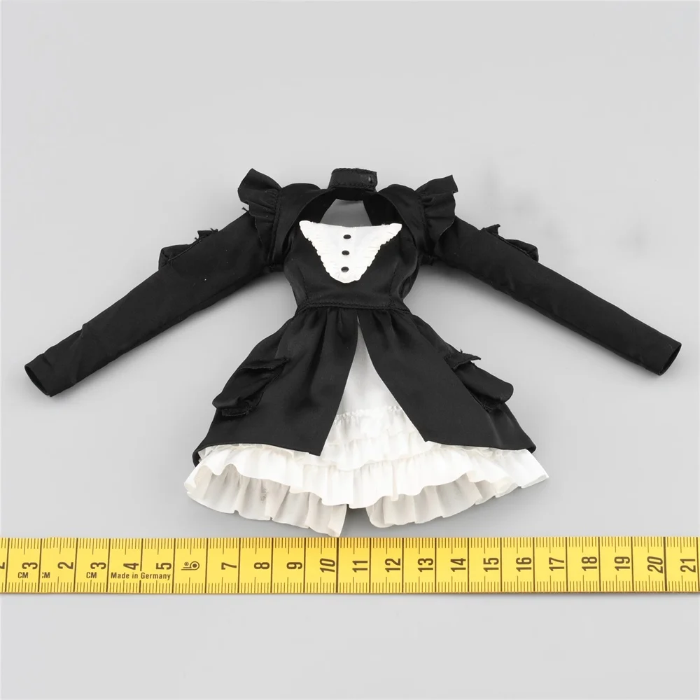 1/6 VERYCOOL VCF-2065 Female Girl Assassin Maid-Michelle Black Skirt Coat Hand Types For 12