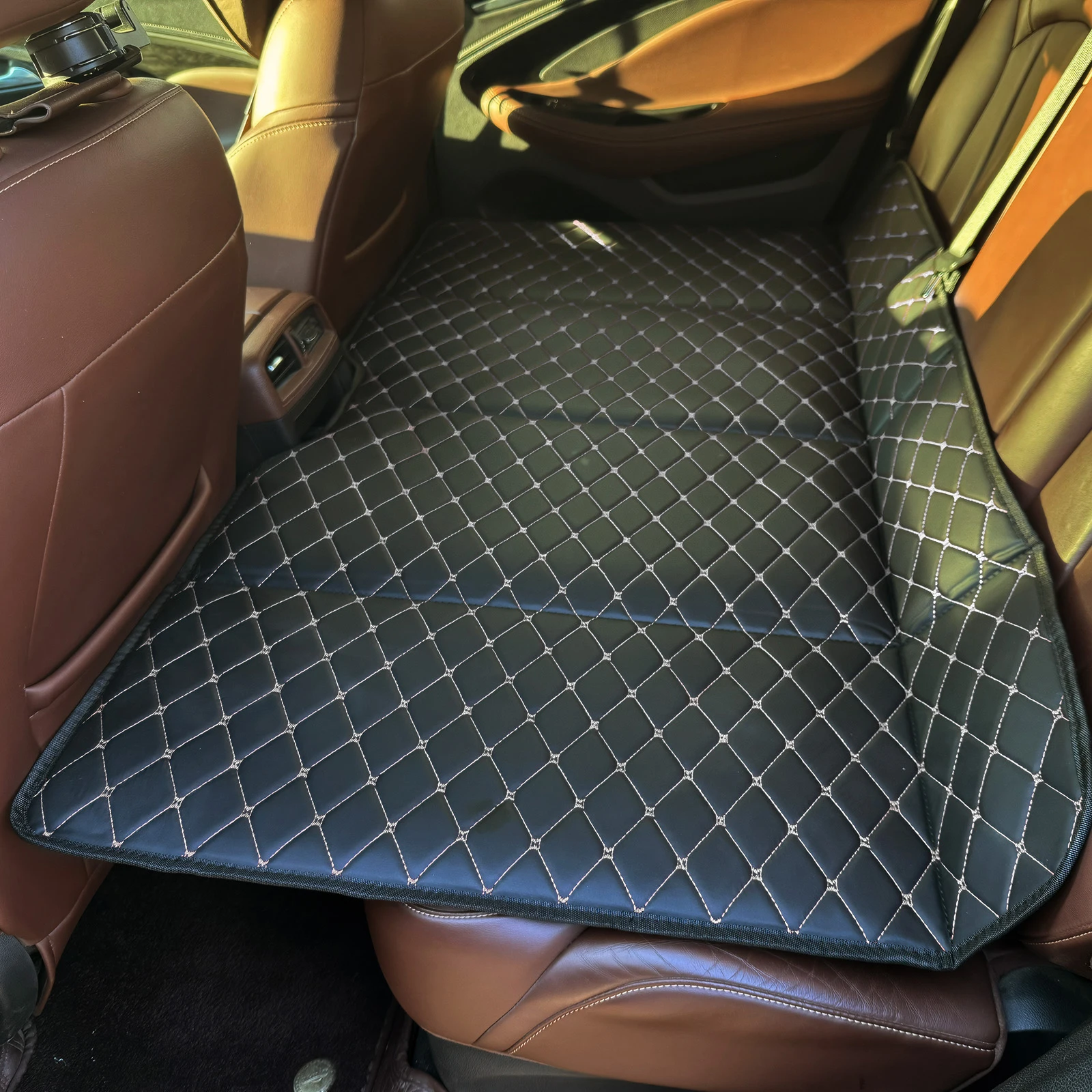 

Удлинительная пластина для матраса на заднее сиденье автомобиля, выдерживающая нагрузку до 300 кг, портативный автомобильный матрас для сна, незаменимый аксессуар для кемпинга в седанах/внедорожниках