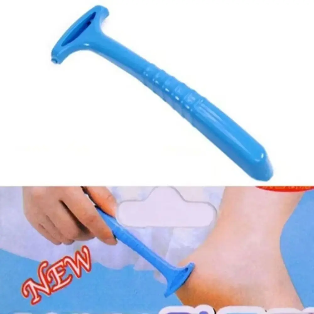 Plastic Material Foot Heel Callus Remover Professional Tool Portable Design Pedicure Rasp Skin Care Tool Handle Design