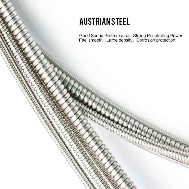 Set di corde per chitarra elettrica Orphee serie RX esagonale in acciaio al carbonio pratica professionale per principianti accessori per chitarra elettrica