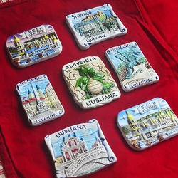 European architecture Slovenia Ukraine Kiev refrigerator sticker
